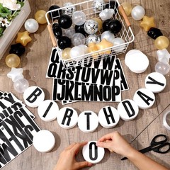 Simgoing Giant Friendship Bracelet Garland Kit Diy Banner Letter Ball Jumbo In