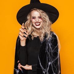 11Pcs Halloween Decorative Zombie Fingernail Finger Trick Prop Witch Nose