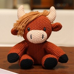 Crochet Stuffed Animals Soft Thread Plush Hand-Crocheted Toys Kid & Adult-Friend