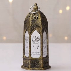 Ramadan LED Lantern Light Islamic Eid Mubarak Decor Battery Candle Lamp Gift