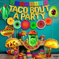 KatchOn, Huge 28 Pcs Taco Bout A Party Decorations – Cinco De Mayo Decoration…