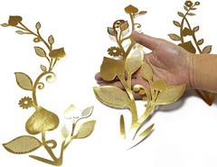 Gold Leaves Vine Garland Artificial Flowers Garland Leaf String Banner Greek