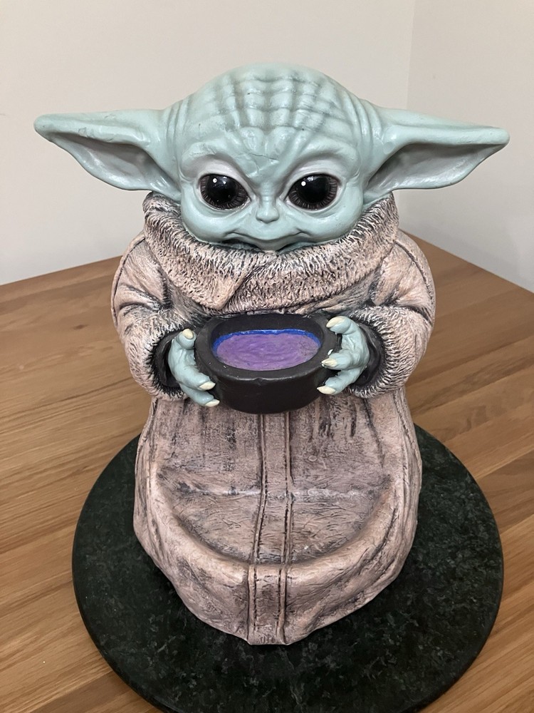 Baby Yoda Party Holder, figure, statue
