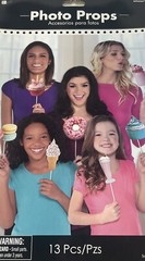 Ice Cream Donut Cupcakes Macarons Sweet Treats Photo Props Party Favors 13 Pcs