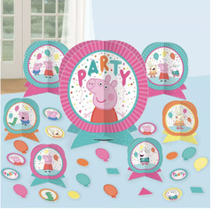 Peppa Pig Confetti Party Table Decorating Kit Girls Birthday Party Centerpiece