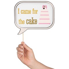 Wedding Photo Booth Props with 8 x 10-Inch Sign, 45 Adhesive Pads, 35 Wooden …
