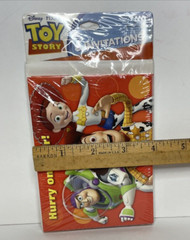 Disney Pixar Toy Story Party Invitations Buzz Jessie Woody Hurry on Over