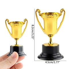 10PCS School Props Miniature Prizes Cup Model Trophies Sports Game Winner Award