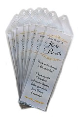 | 2×6 Clear Bookmark Sleeves (50 Count) | Plastic Bookmark Sleeves for Photo …