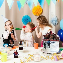 Stranger Things Cake Topper Birthday Decorations 25pc TV Show Party Supplies