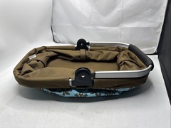 Portable Foldable Picnic Basket Zipper Shopping Bag Market Basket 12x19x9”