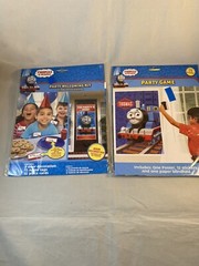 4 Pc Set Thomas and Friends Happy Birthday Party Welcoming Kit & Party Game #1