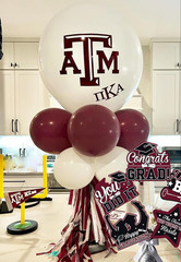 Graduation Table Decorations Maroon White/Maroon Graduation Decorations Class of