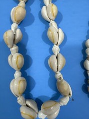4 Hawaiian Sea Shell Lei Luau Tiki Beach Costume Party Wedding Necklace