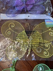 Bright Ideas Tulle Butterflies Party Decorations Room Decor Mesh Wired Hanging