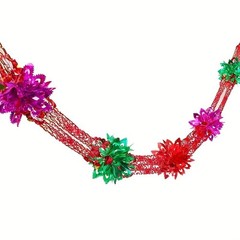 3X 10ft Festival Foil Garland Ceiling Hanging Tinsel Xmas Christmas Home Decor