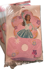 Barbie Hallmark Princess Cupcake Holders (6ct) Birthday Party Supplies
