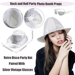 50 Pcs Rock Star Photo Booth Props Set – Sunglasses, Hats, Wigs & Inflatable Fun