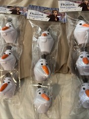 Disney Frozen Olaf Easter Egg Treat Containers 3 Count Cake Toppers Lot Of 4