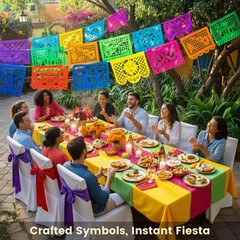 3 Packs 54 Ft Mexican Cinco De Mayo Party Decoration, Fiesta Party Decoration…