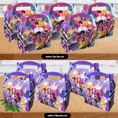 Kpop Gift Box Party Supplies birthday decoration balloon topper demon hunters