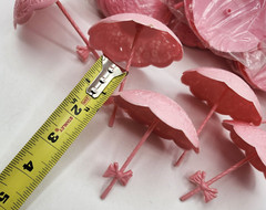 BRIDAL Baby SHOWER Plastic pink Parasol Party Favor Nut Candy Cup decoration