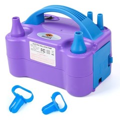 NuLink Electric Balloon Pump Dual Nozzle Portable Air Inflator for Party Decor