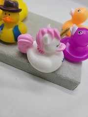 Lot of 6 Assorted Rubber Ducks Jeep Lovers Duckies