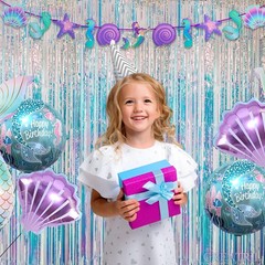 Iridescent Party Streamers Backdrop – Greatril Neon Transparent Holographic