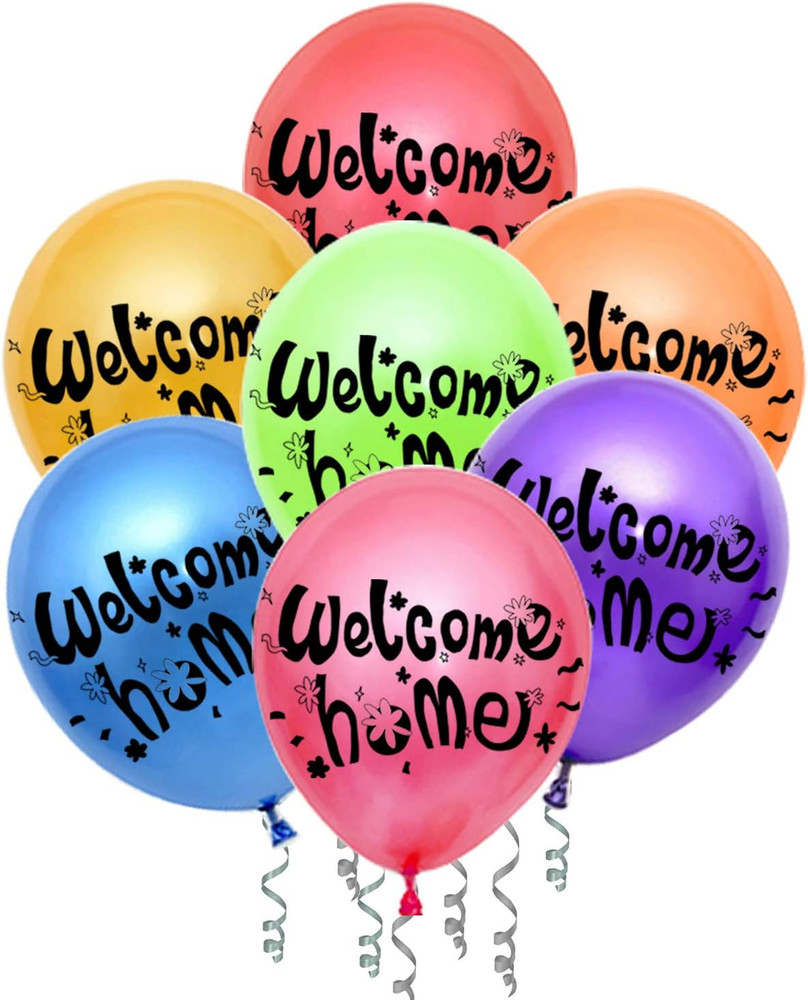 Welcome Home Balloons for Welcome Home Decoration Family Party Supplies (21 Pack