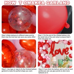 Bear & Heart Balloon Decor Set For Romantic Weddings, Birthday Parties Festivals