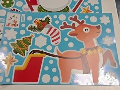 Christmas decorations. Centerpiece, banner, selfie props, shaped fans, Decals