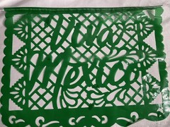 2 Pack 9 Pieces Papel Picado Plastic Papel Picado 16’ Mexican Papel Picado