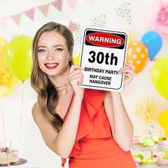 30Th Birthday Decorations – 9 PCS 30 Birthday Decor for Adults 30 Years Old Wall
