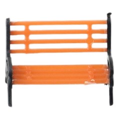Garden Decoration Model Park 0.79*0.55*0.35inch/2*1.4*0.9cm 1:87