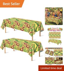 Luau Party Decorations – Plastic Tablecloth for Summer Party Decorations | Lo…