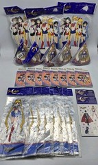 1996 Vintage SAILOR MOON Party Decor (Stickers Hats Centerpieces Gift Bags) Lot