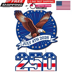 Celebratory 250th Anniversary Eagle Wreath – Perfect for July 4th Festivities