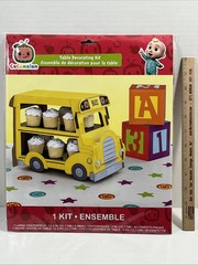 Cocomelon School Bus Table Decorating Kit