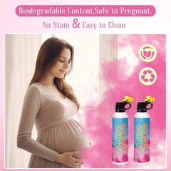 Merear Large Gender Reveal Fire Extinguisher 2 Packs Blue+2 Packs Pink=4packS