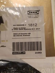 2 NIP Party Sets + 1 Partial IKEA Vinter Banners Black White & Gold+Gold Strings