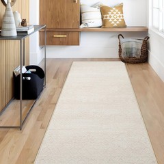 Runner Rug 2×6 Boho Geometric Area Rugs: Small Washable Kitchen Entryway Rug,…