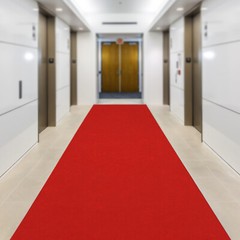 Red Carpet Runner Hollywood Birthday Party Decoration 33ft Non-slip Runway Rug