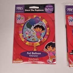 Vintage Dora The Explorer Singing Foil Balloon USA Made
