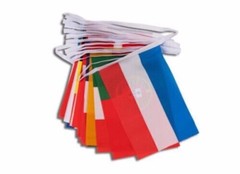 66ft Long 56 x 9″ x 6″ Flags Eurovision Fabric Party Bunting Speedy Delivery