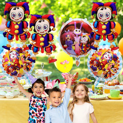 6 Amazon Clown balloon party happy birthday supplies decoration theme happy foil