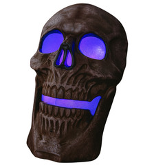 iN Halloween Spooky LED Skull – Colour Changing LED Lights – Spooky Sounds
