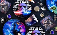114 Pcs Star Wars Party Decorations Tableware Set Supplies Napkins Balloon Plate