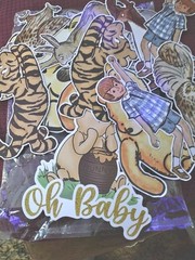 Winnie Baby Shower Decorations 20Pcs. Hangable Decorations for Classic Wi…