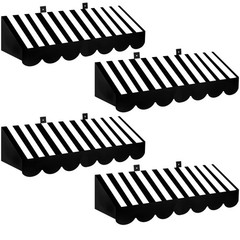 4 Pcs 3D Circus Awning Wall Decoration Farmers Market Party Decorations Carni…